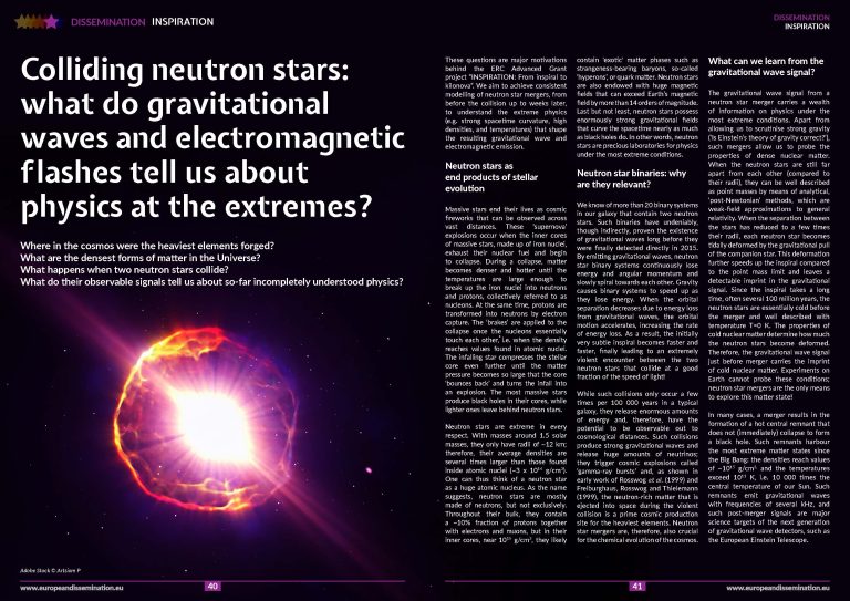 Colliding neutron stars: what do gravitational waves and electromagnetic flashes tell us about physics at the extremes?